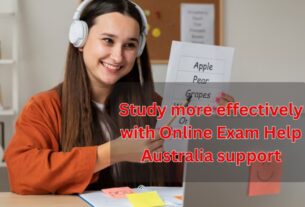 Study more effectively with Online Exam Help Australia support