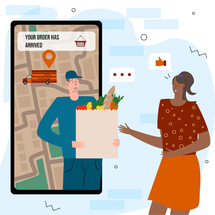pickup and delivery app solution