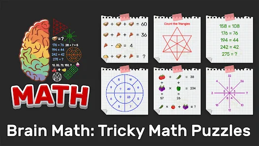Math Brain Game: Puzzles & IQ